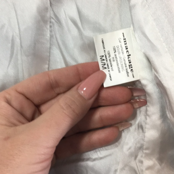 Mackage leather jacket - Picture 4 of 5